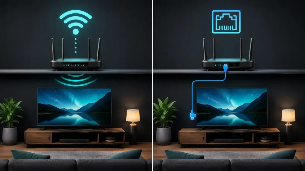 IPTV no Wi-Fi ou cabo de rede: qual conexão é mais estável?